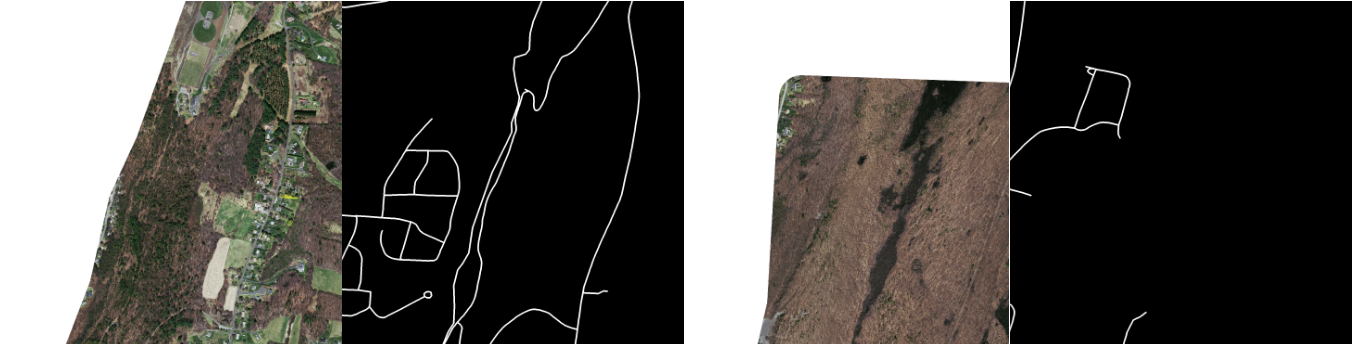 Massachusetts Roads dataset